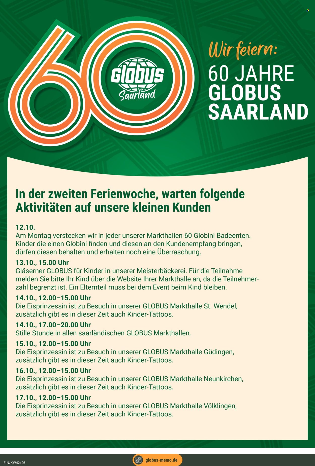 Leták Globus - 12.10.2026 - 17.10.2026. Strana 28