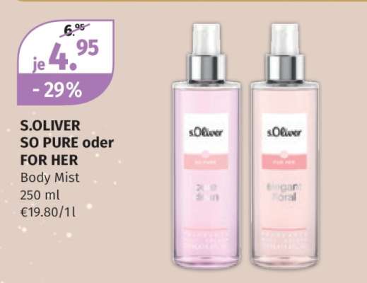 S.OLIVER SO PURE oder FOR HER