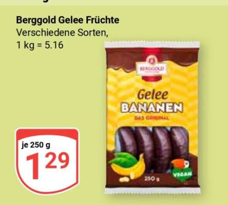 Berggold Gelee Früchte