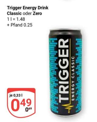 Trigger Energy Drink Classic oder Zero