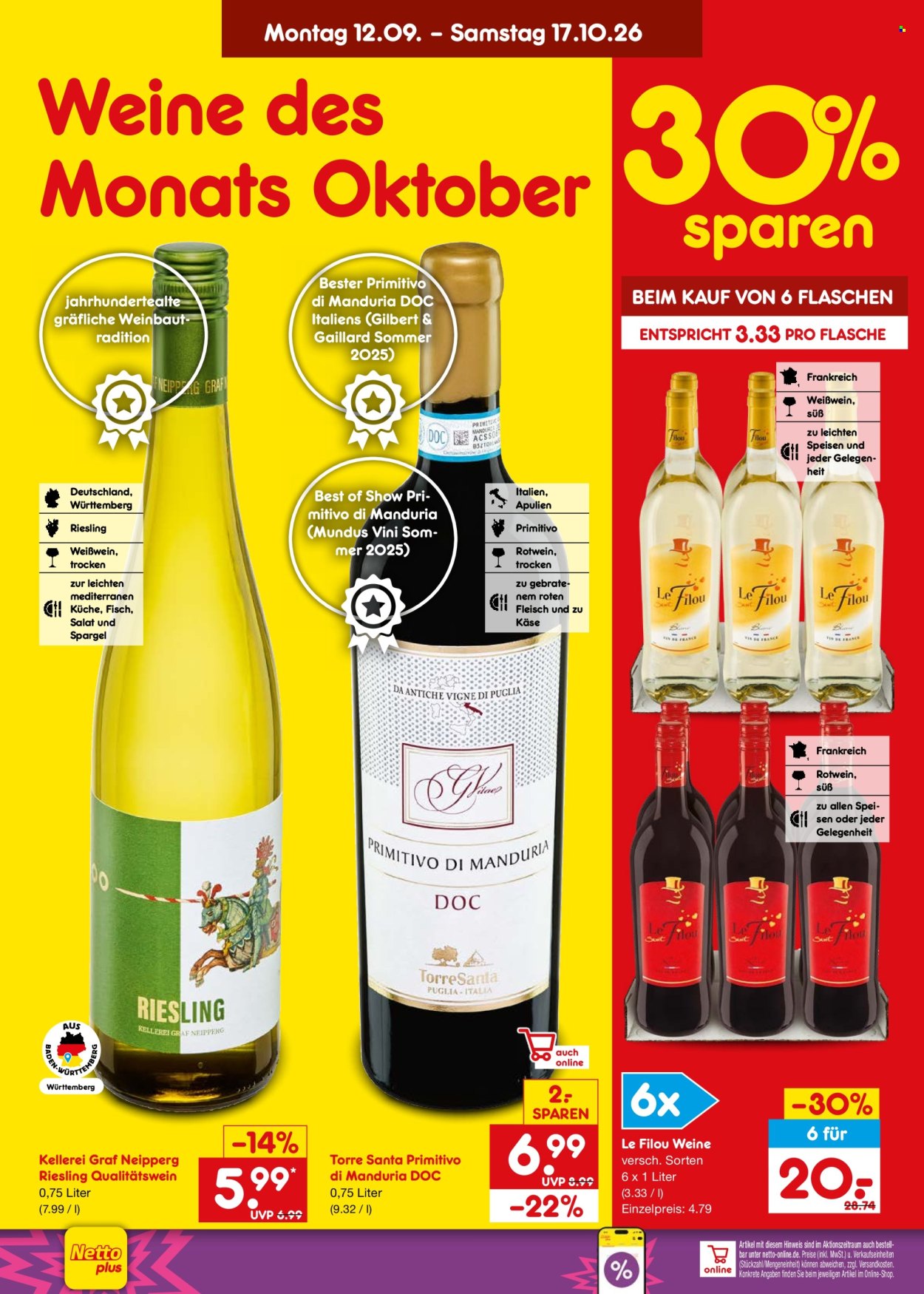Netto Marken-Discount Prospekte  - 12.10.2026 - 17.10.2026. Seite 26