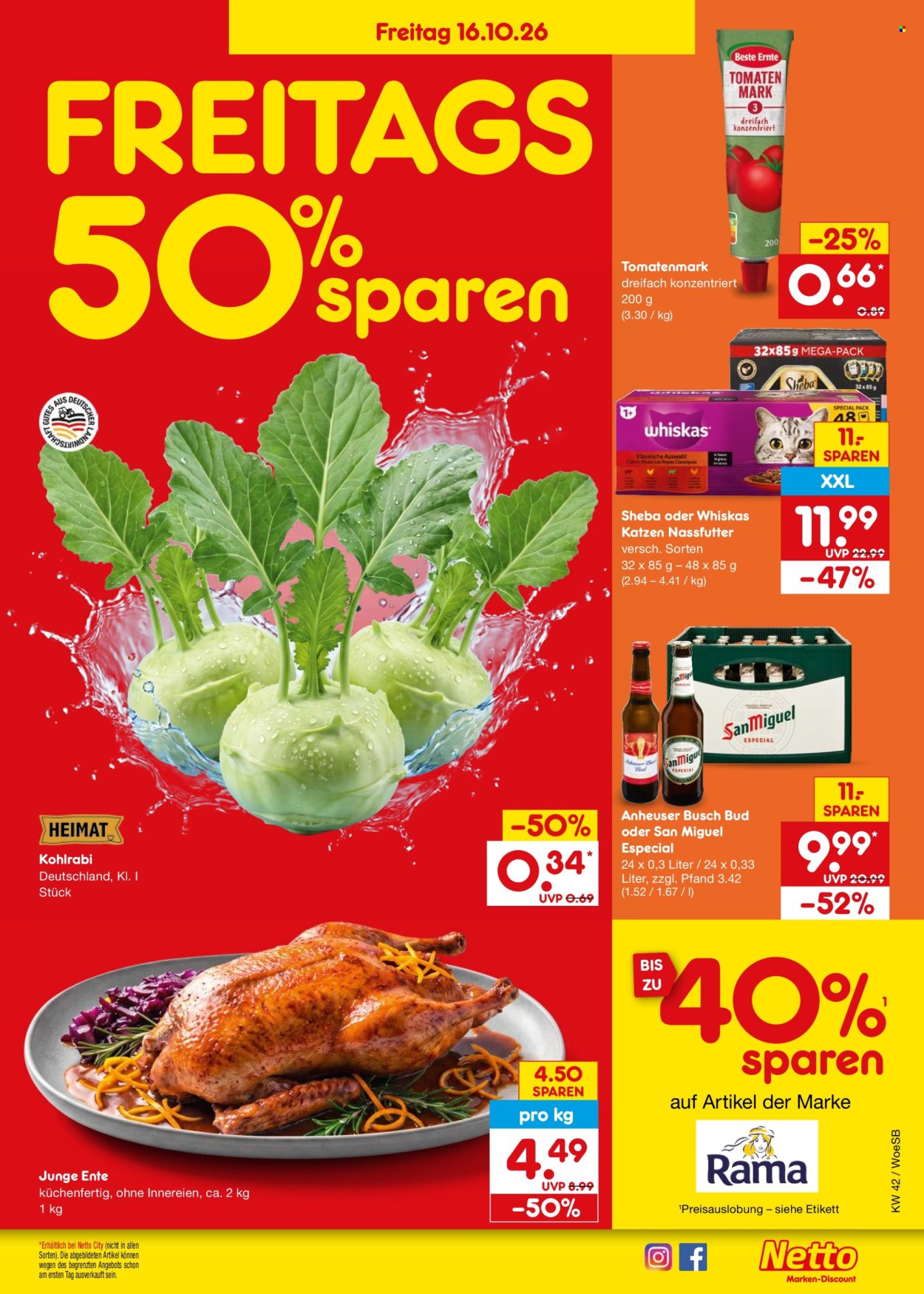 Netto Marken-Discount Prospekte  - 12.10.2026 - 17.10.2026. Seite 58