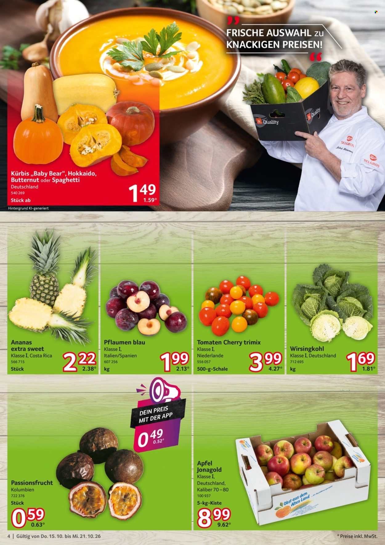Selgros Prospekte  - 15.10.2026 - 21.10.2026. Seite 4