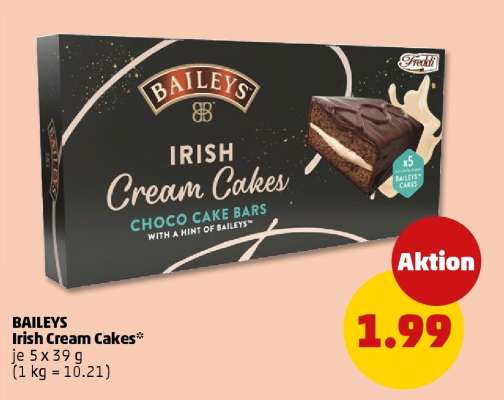 Baileys Irish Cream Cakes