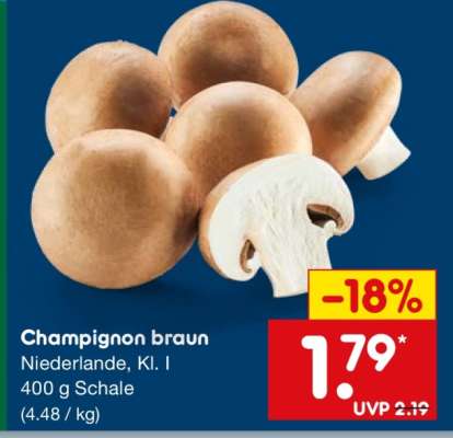 Champignon braun