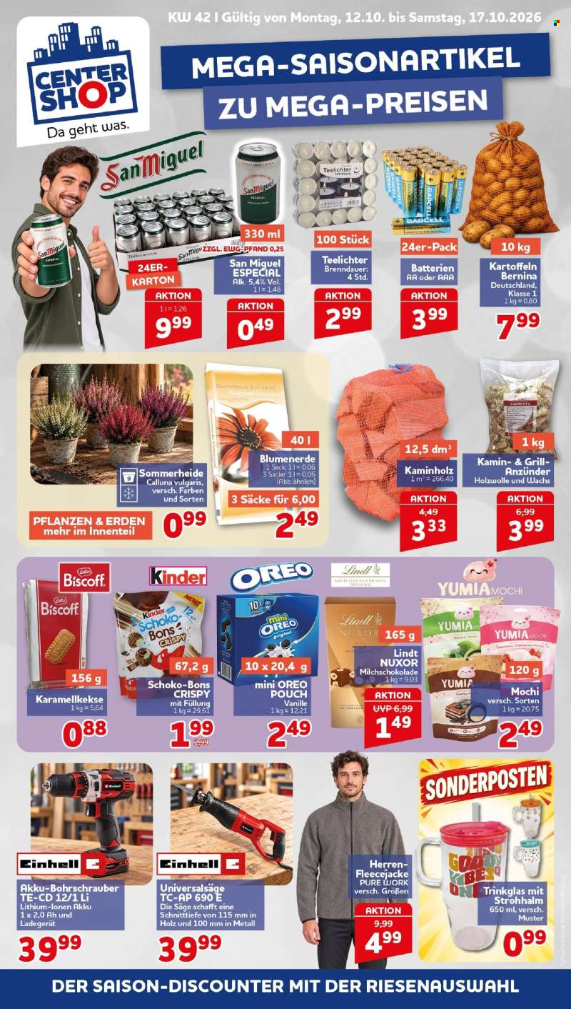 Prospekte CENTERSHOP - 12.10.2026 - 17.10.2026.