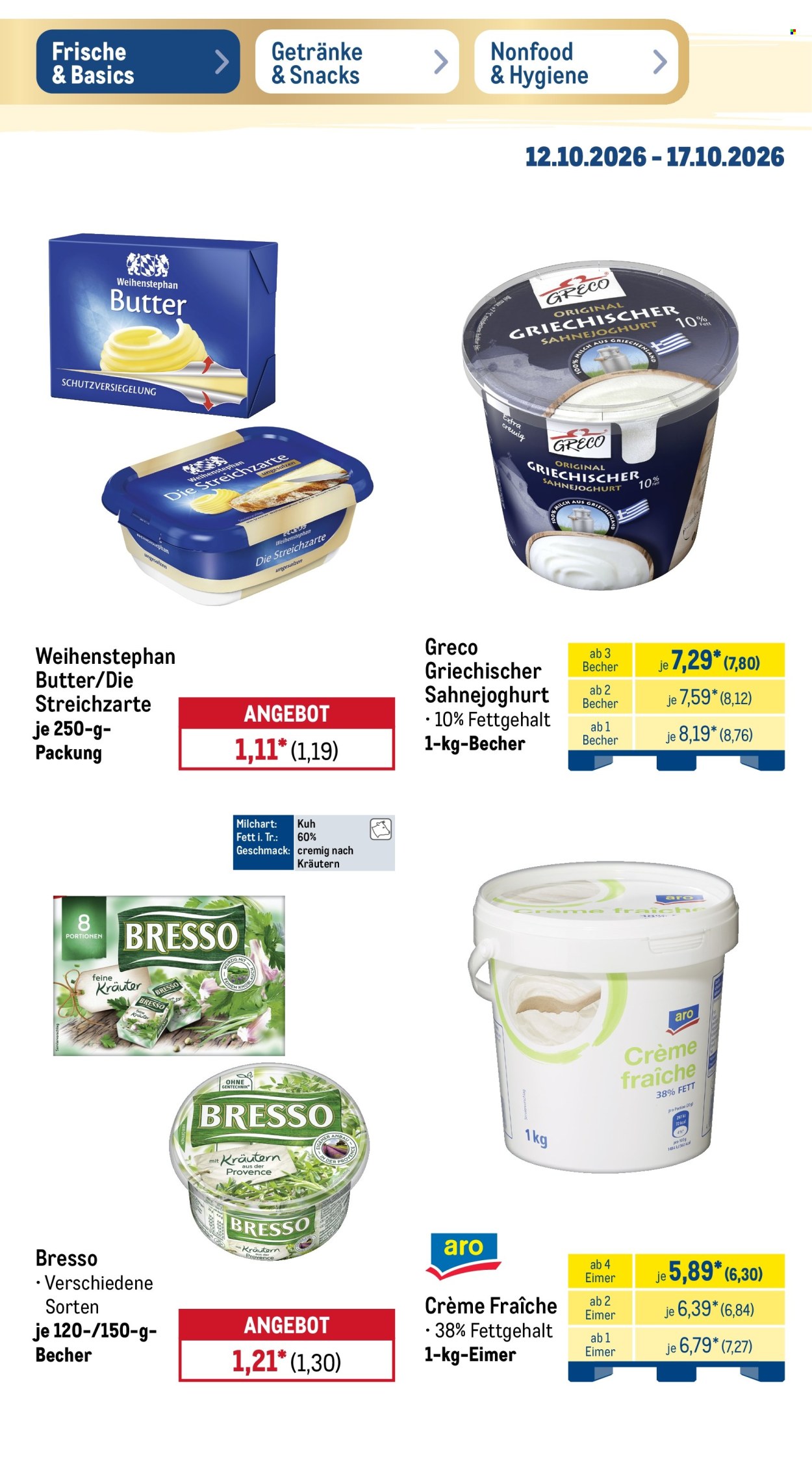 Metro Prospekte  - 12.10.2026 - 17.10.2026. Seite 44