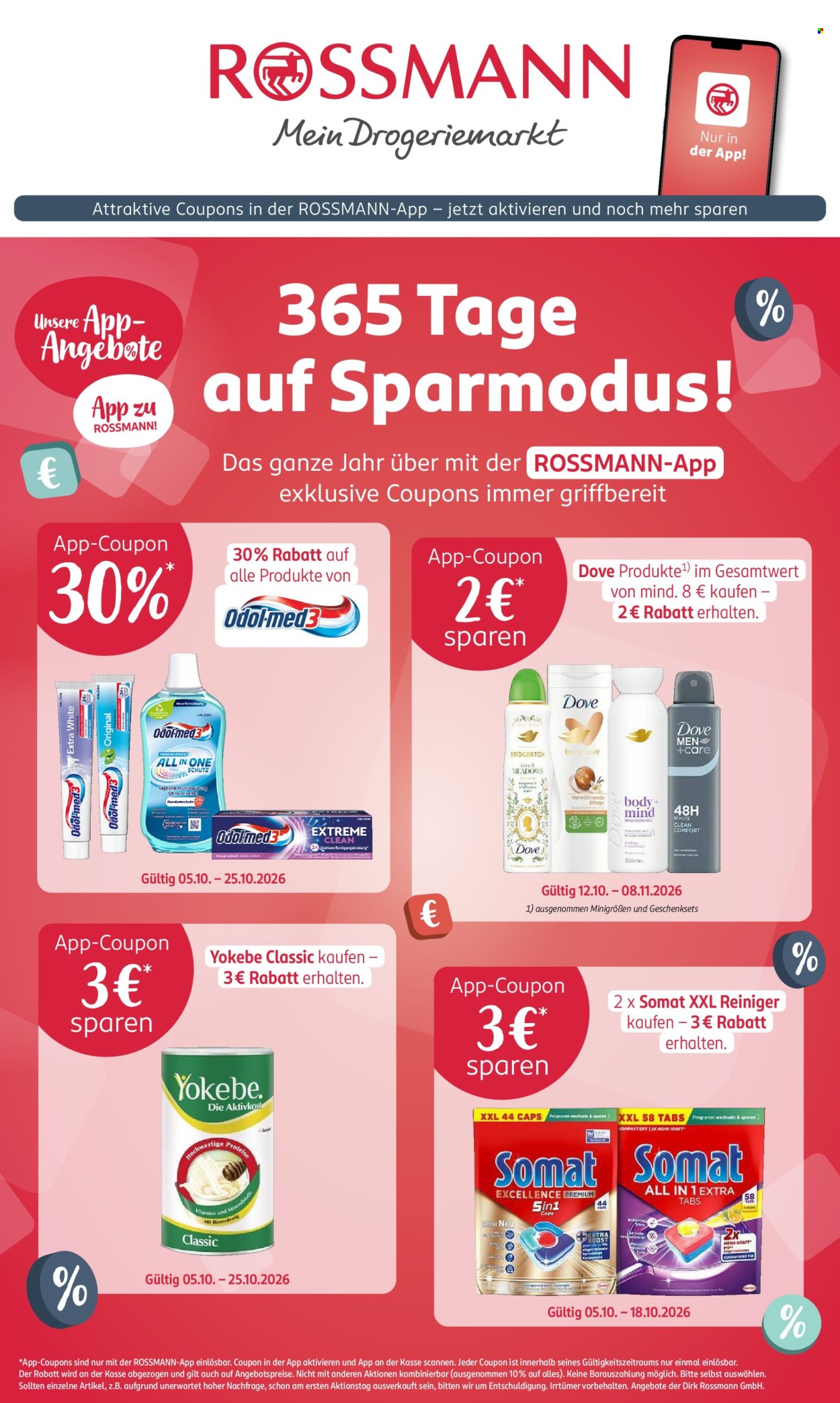 Leták Rossmann - 5.10.2026 - 25.10.2026. Strana 1