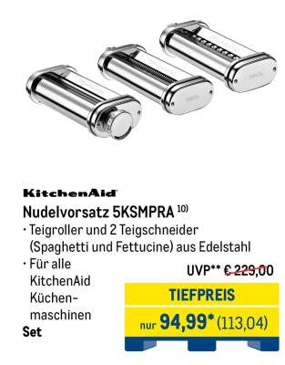 KitchenAid Nudelvorsatz 5KSMPRA