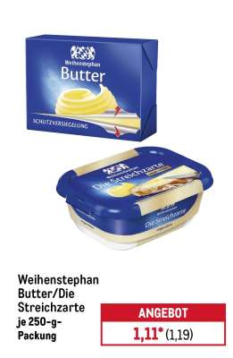 Weihenstephan Butter Die Streichzarte