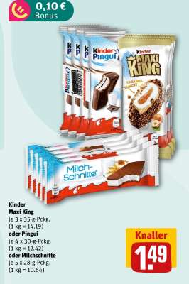 Kinder Maxi King