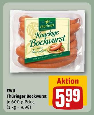 EWU Thüringer Bockwurst