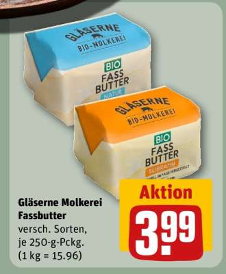 Gläserne Molkerei Fassbutter