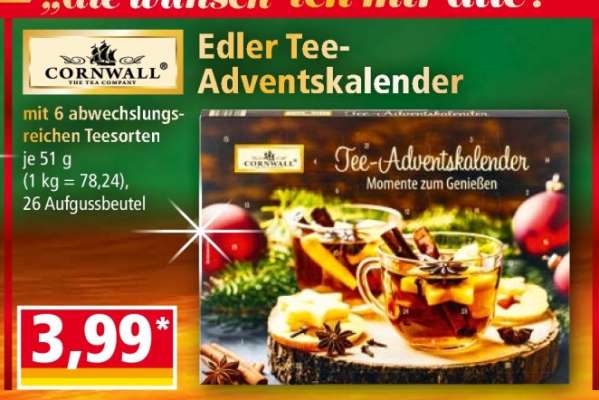 Edler Tee-Adventskalender