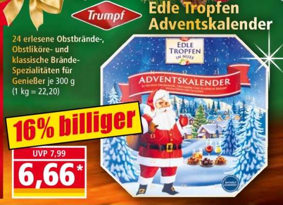 Edle Tropfen Adventskalender