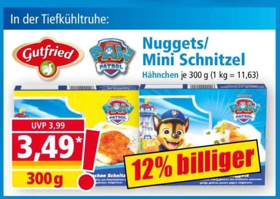 Nuggets/Mini Schnitzel