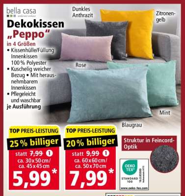 Dekokissen „Peppo“