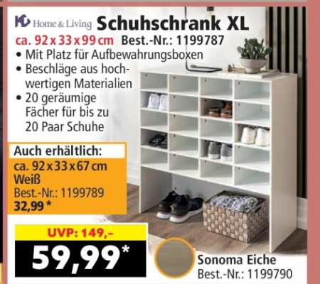 Schuhschrank XL