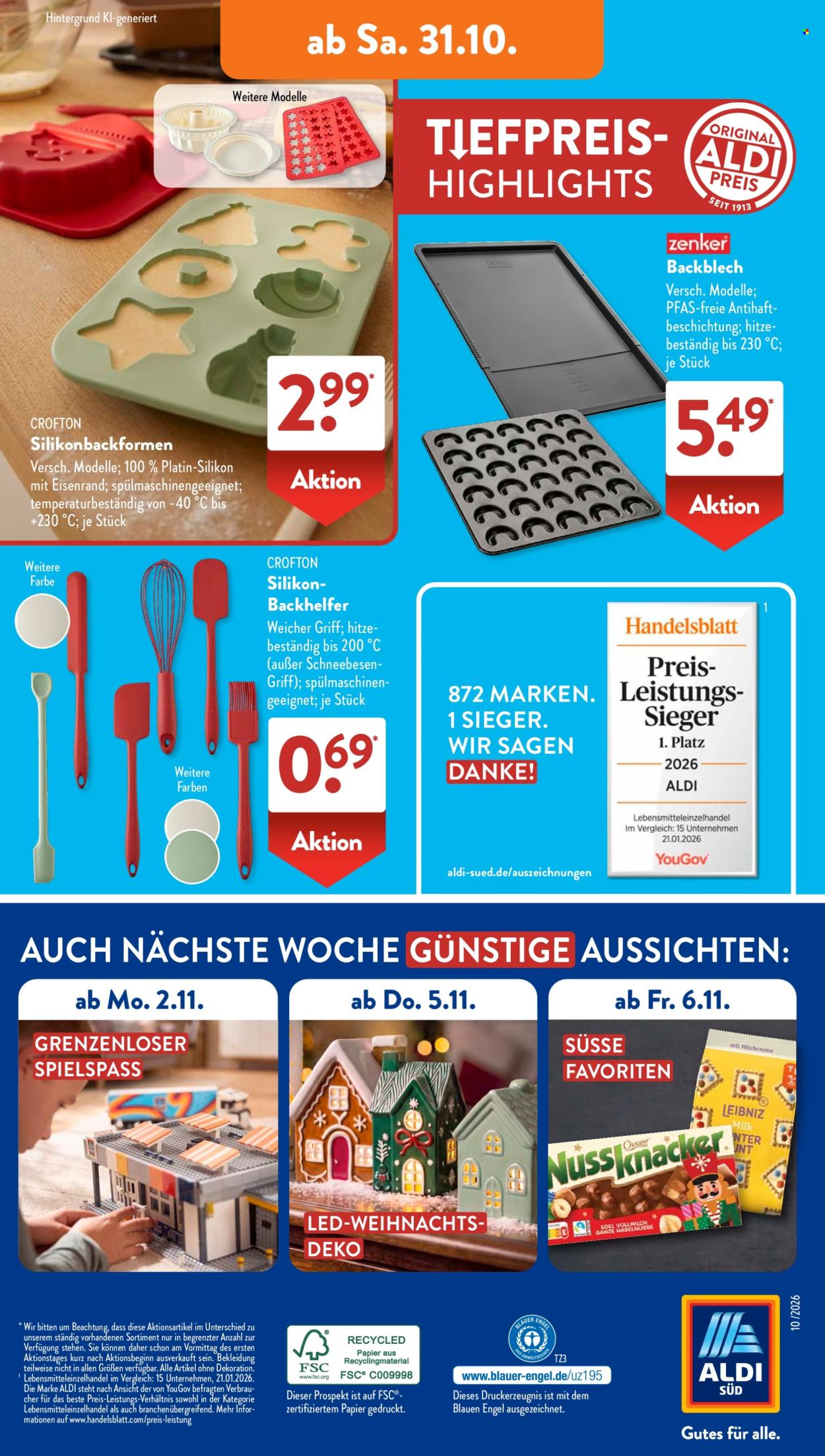 ALDI SÜD Prospekte  - 26.10.2026 - 31.10.2026. Seite 16