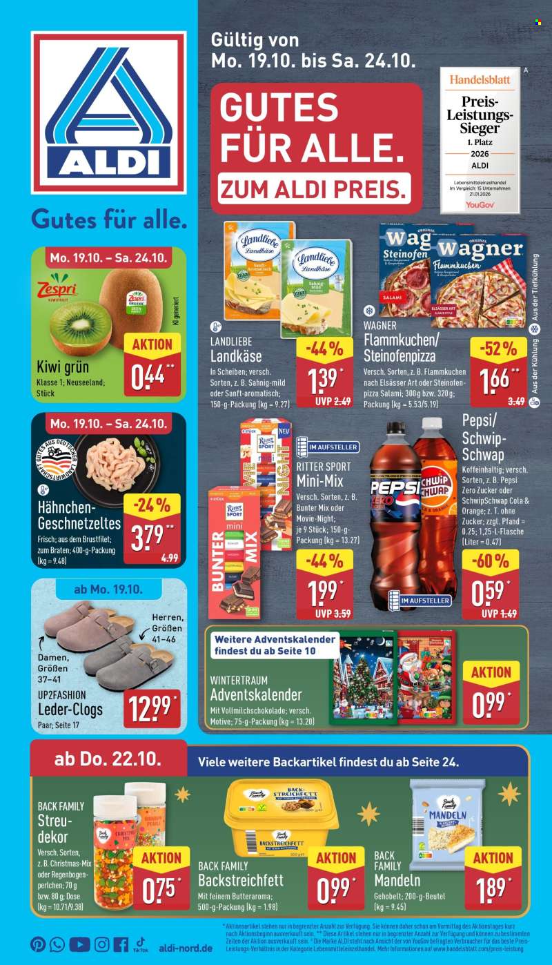Prospekte ALDI Nord - 19.10.2026 - 24.10.2026.