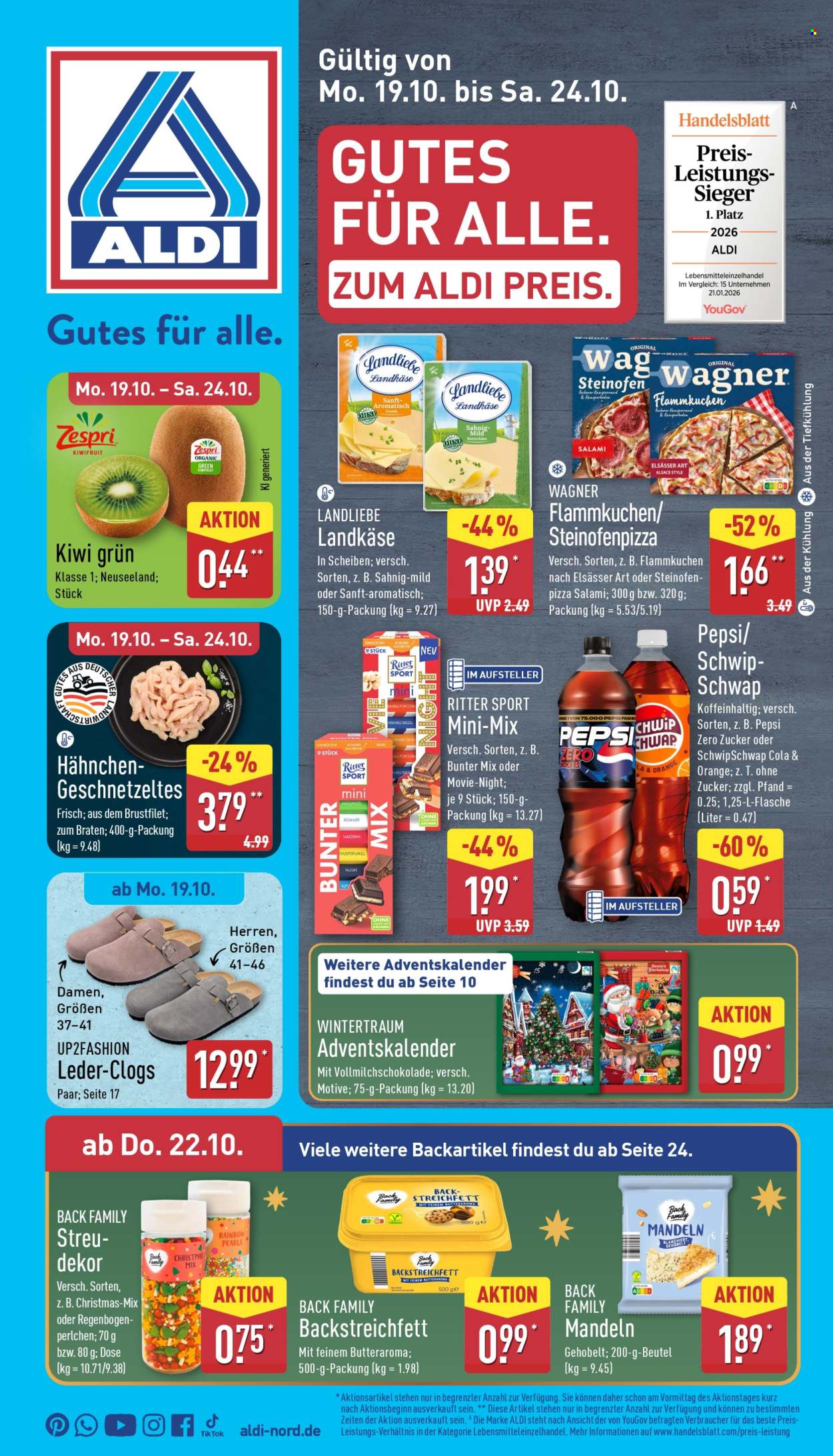 Leták ALDI Nord - 19.10.2026 - 24.10.2026. Strana 1