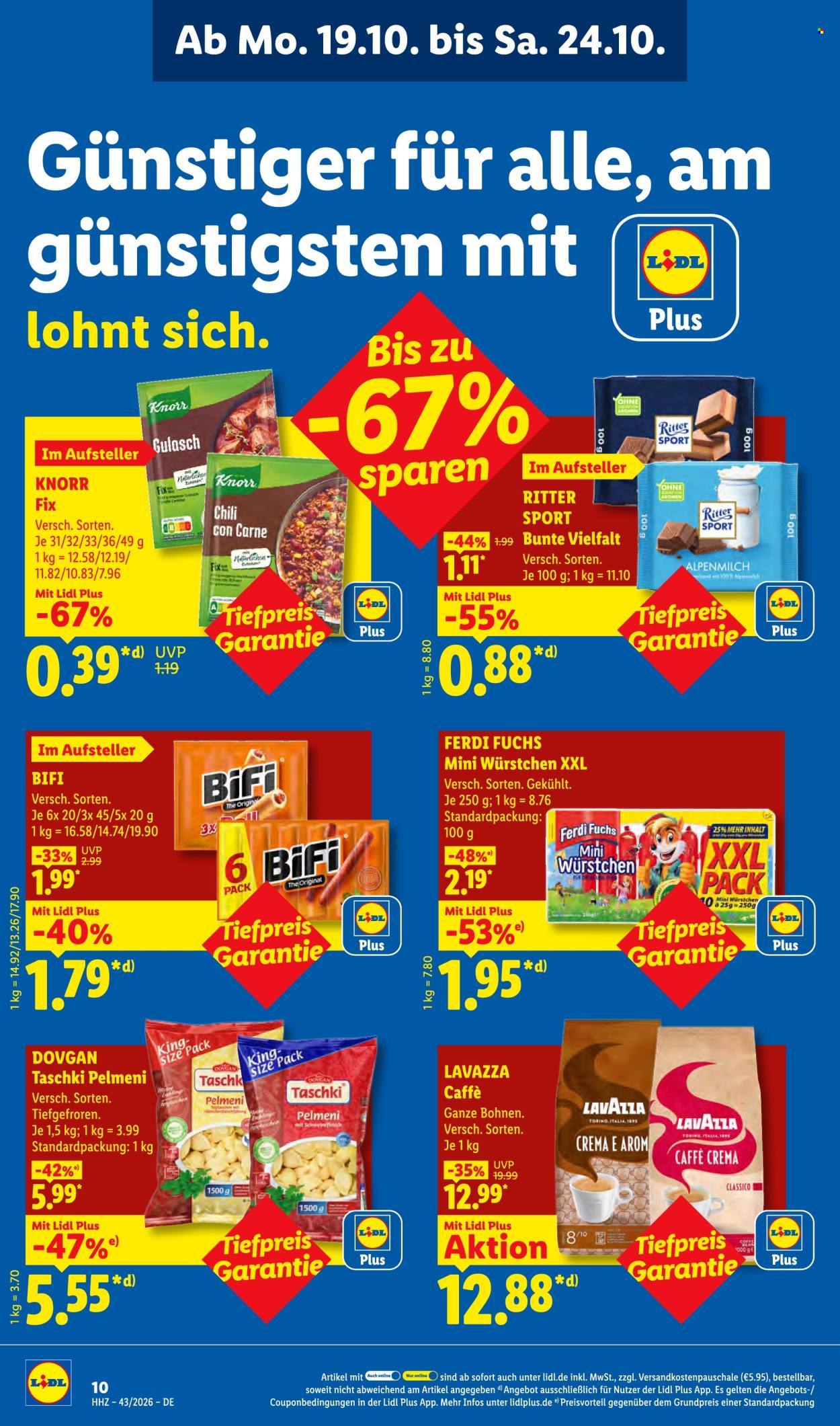 Leták Lidl - 19.10.2026 - 24.10.2026. Strana 18