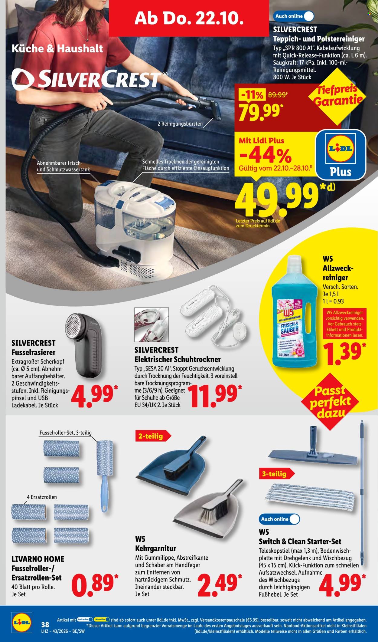 Leták Lidl - 19.10.2026 - 24.10.2026. Strana 56