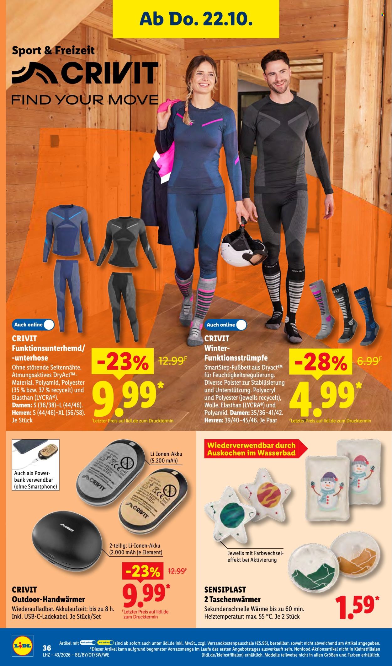 Leták Lidl - 19.10.2026 - 24.10.2026. Strana 54