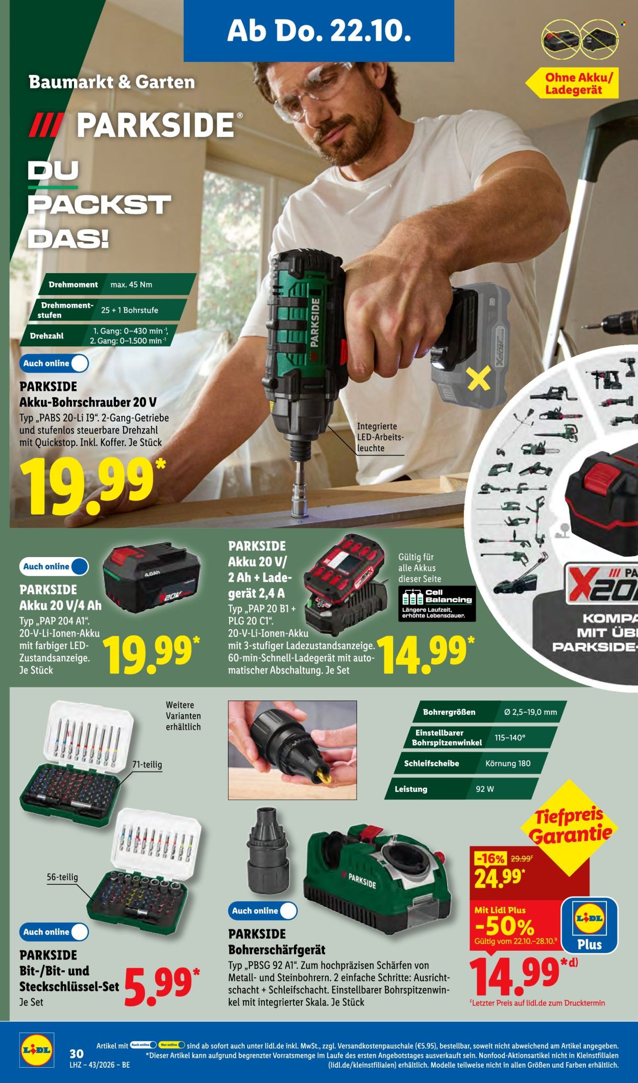 Leták Lidl - 19.10.2026 - 24.10.2026. Strana 44