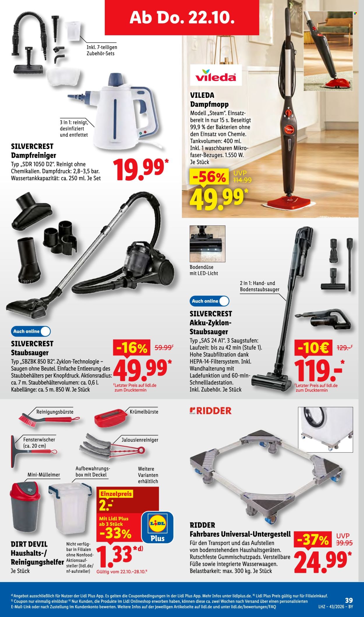 Leták Lidl - 19.10.2026 - 24.10.2026. Strana 57