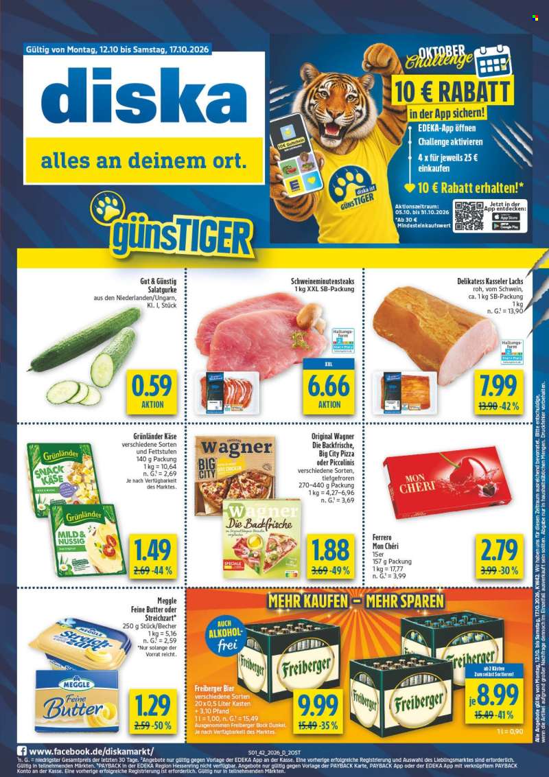 Prospekte Diska - 12.10.2026 - 17.10.2026.