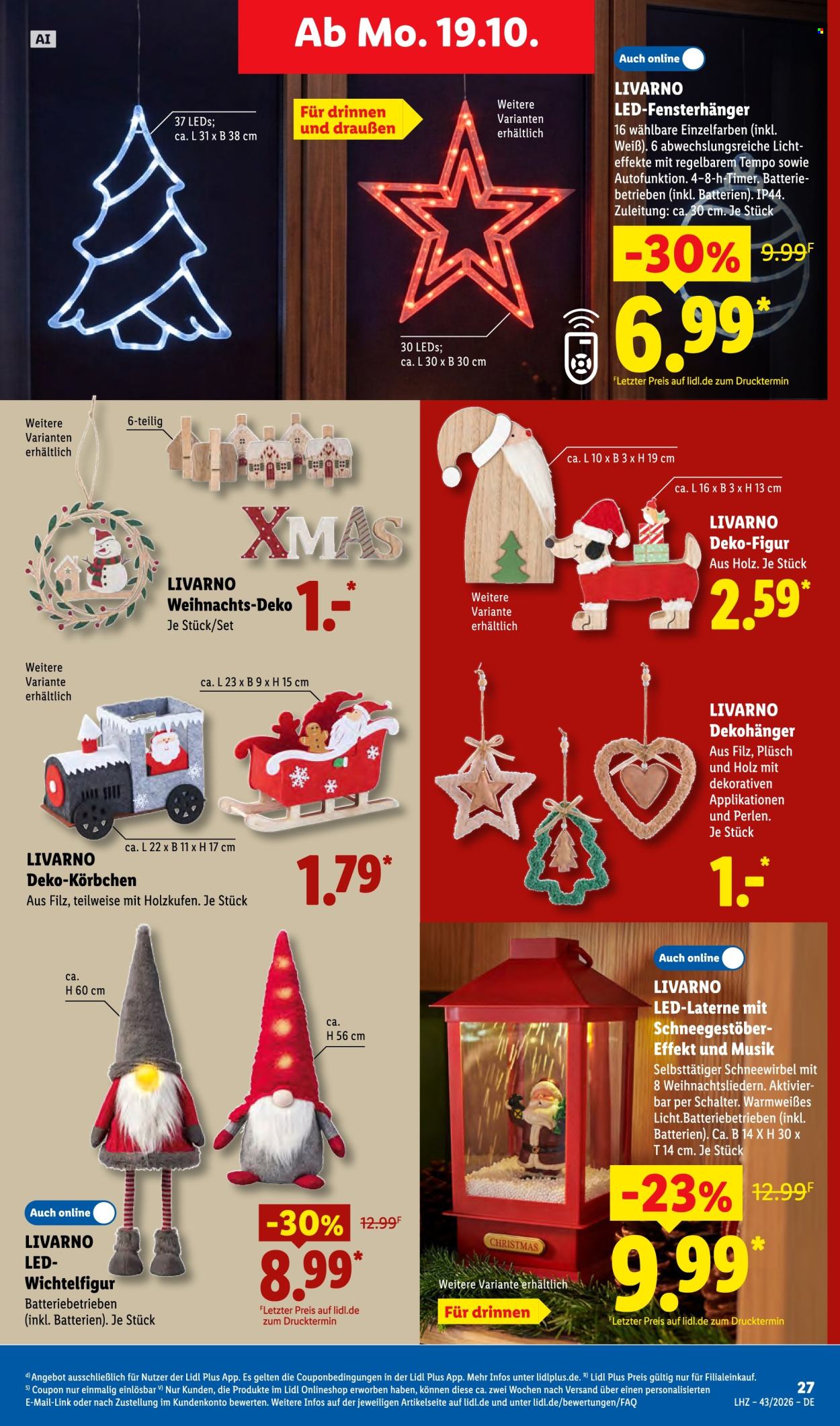 Leták Lidl - 19.10.2026 - 24.10.2026. Strana 39