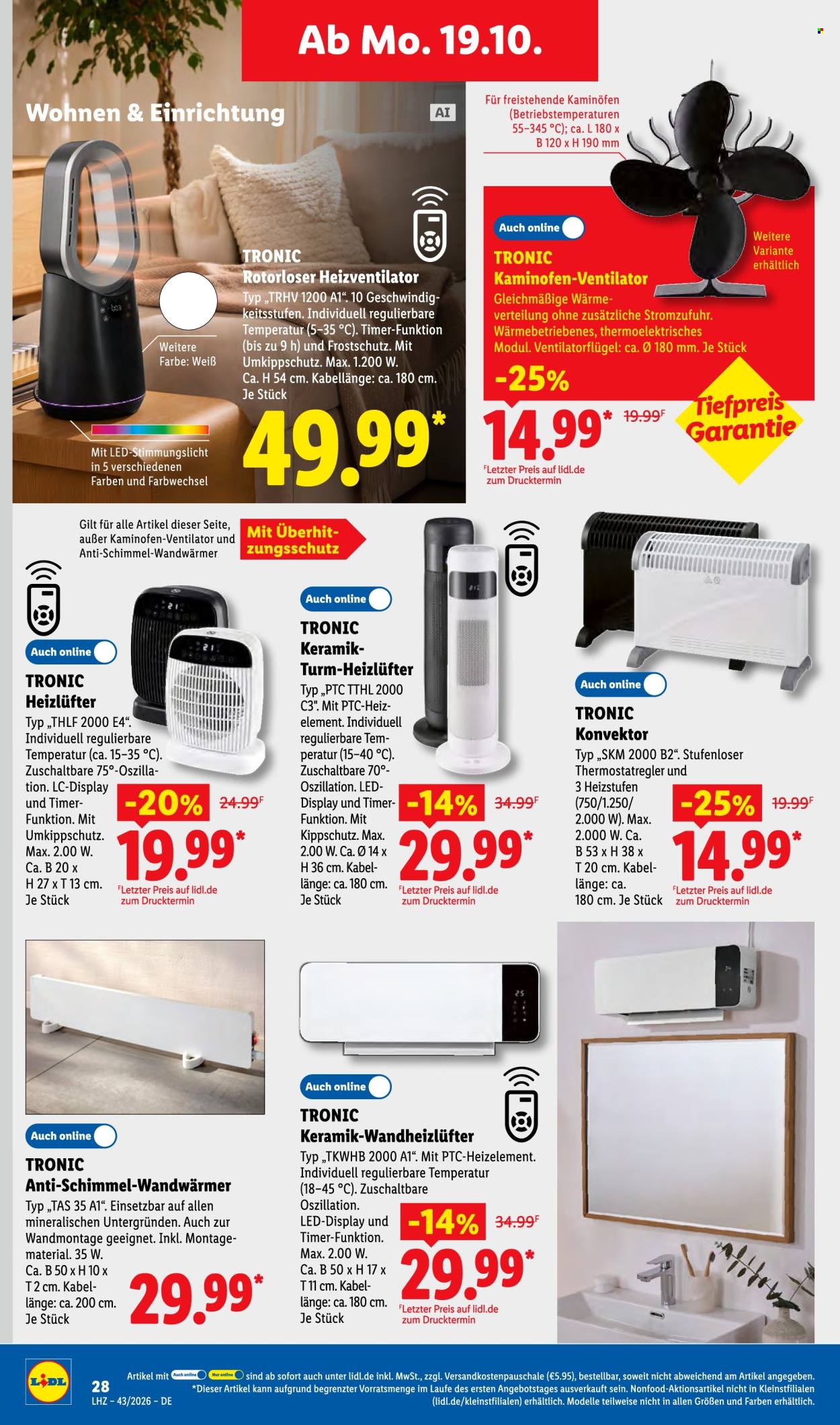Lidl Prospekte  - 19.10.2026 - 24.10.2026. Seite 40