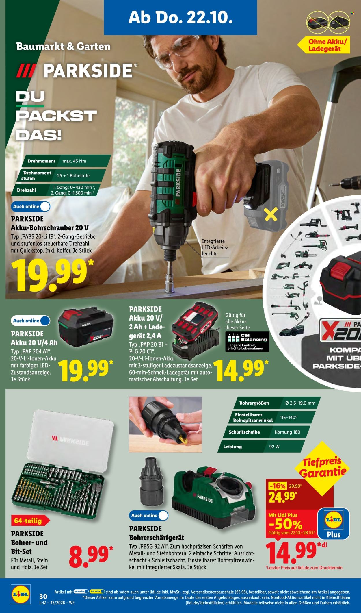 Leták Lidl - 19.10.2026 - 24.10.2026. Strana 44