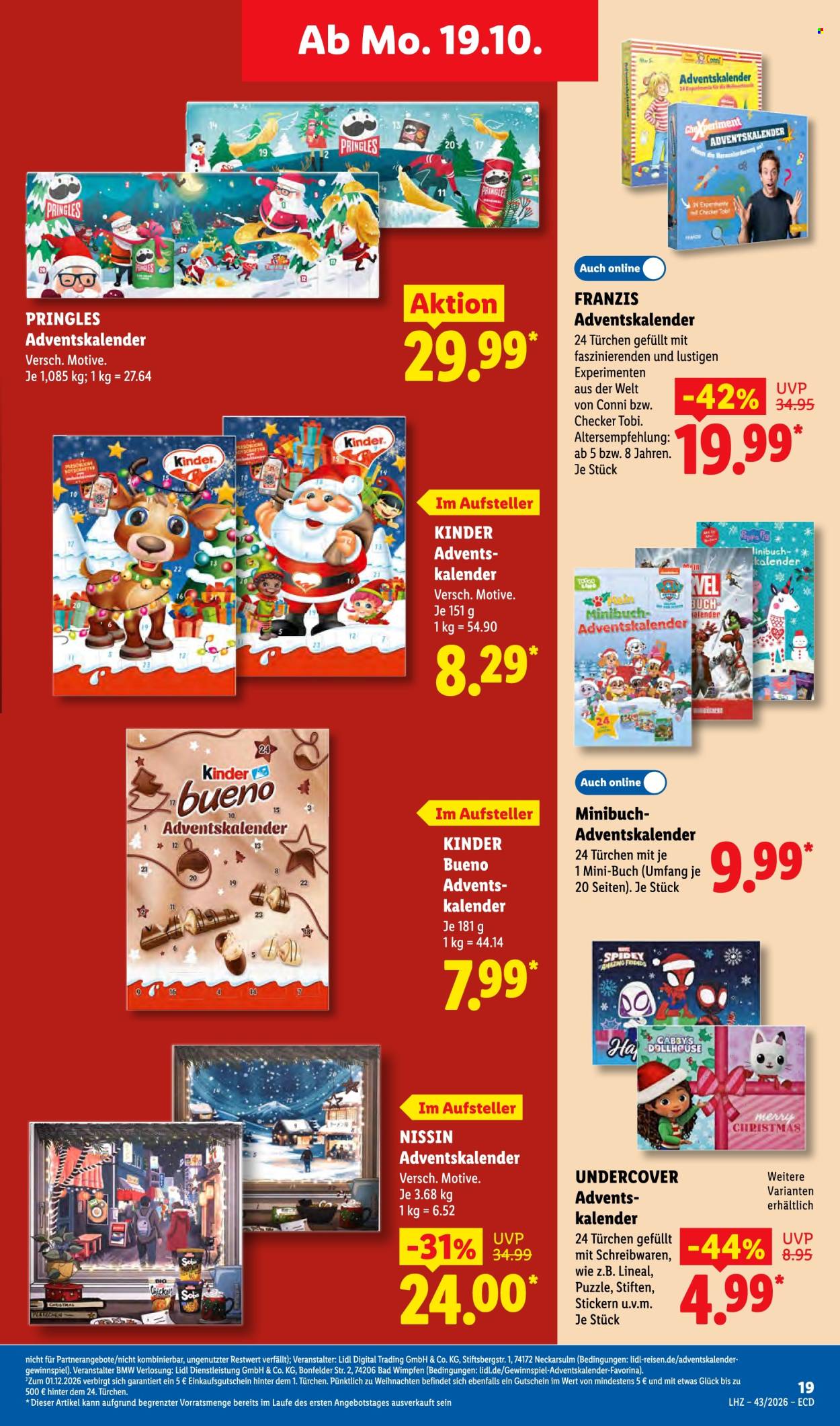 Leták Lidl - 19.10.2026 - 24.10.2026. Strana 31
