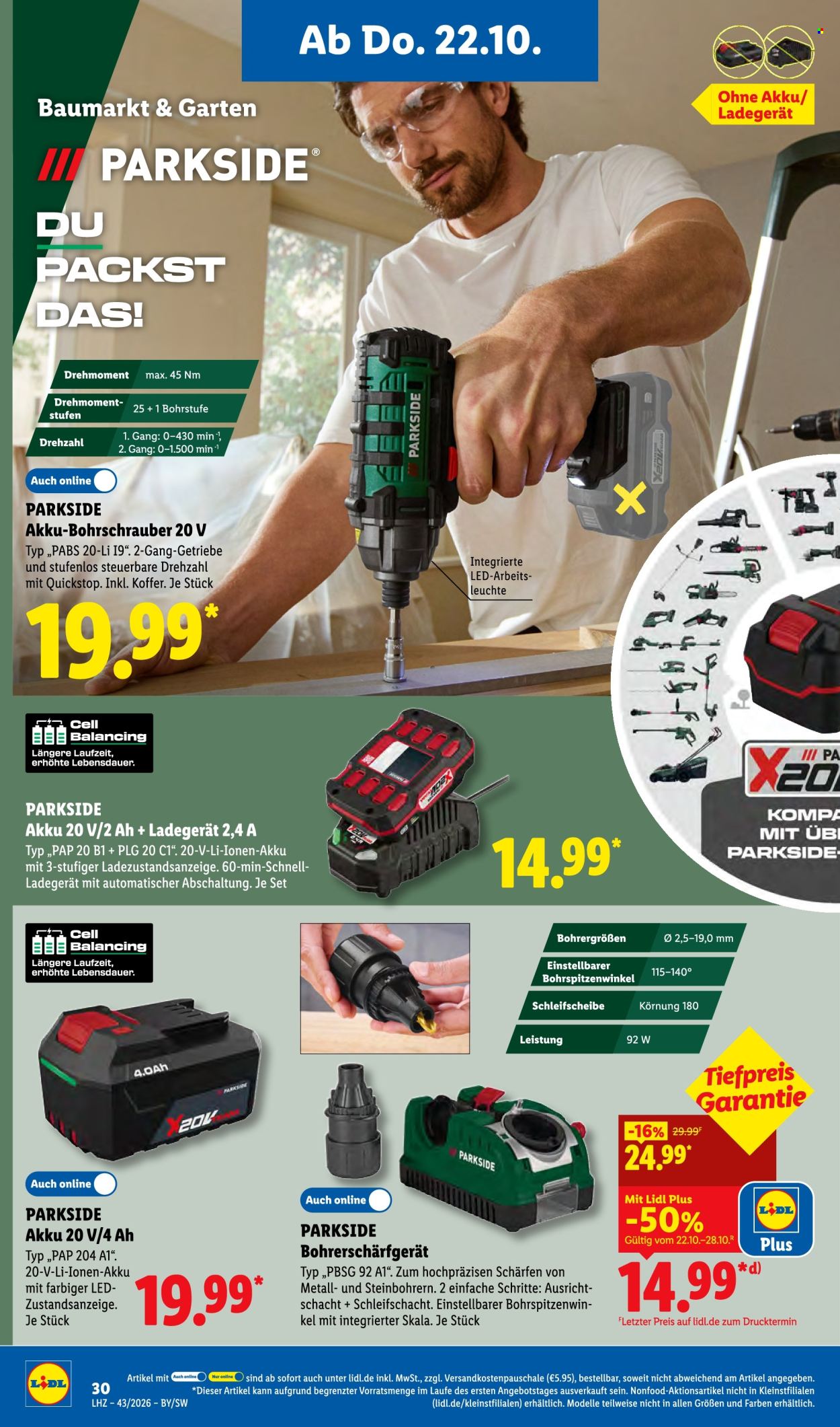 Leták Lidl - 19.10.2026 - 24.10.2026. Strana 44
