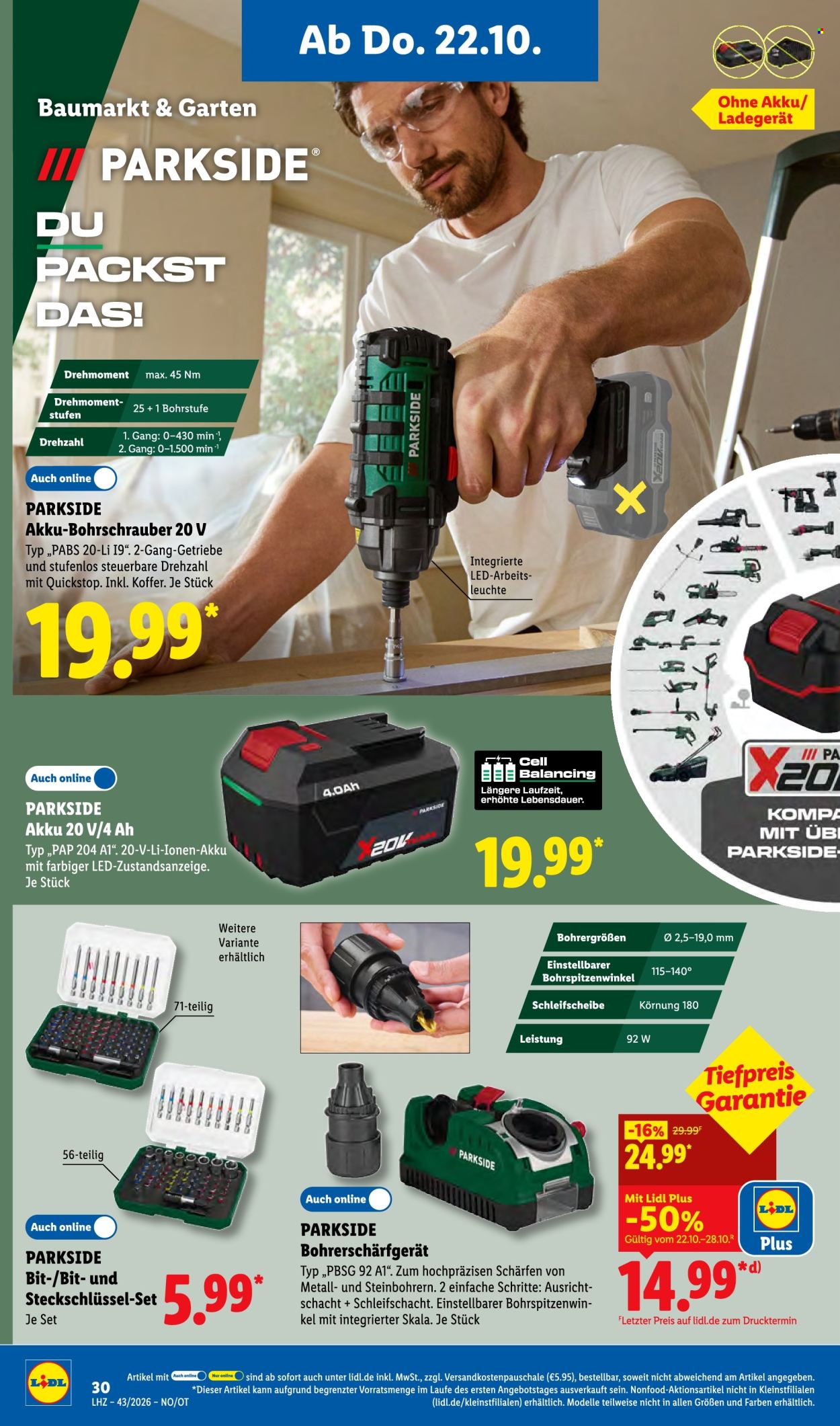 Lidl Prospekte  - 19.10.2026 - 24.10.2026. Seite 44