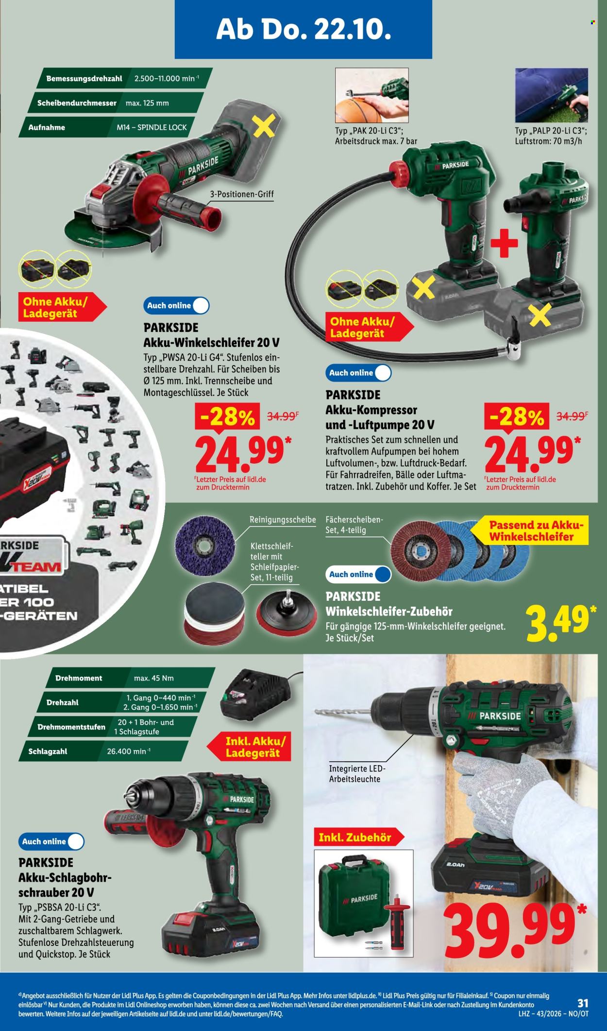Lidl Prospekte  - 19.10.2026 - 24.10.2026. Seite 45