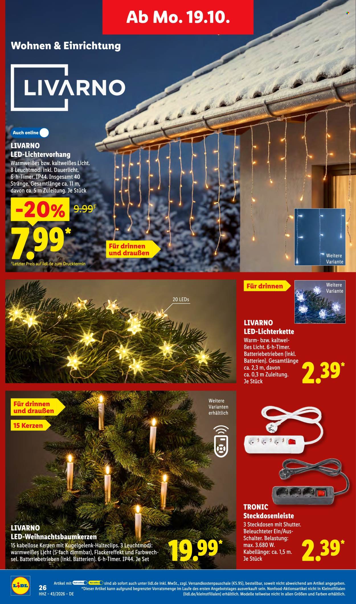 Lidl Prospekte  - 19.10.2026 - 24.10.2026. Seite 38