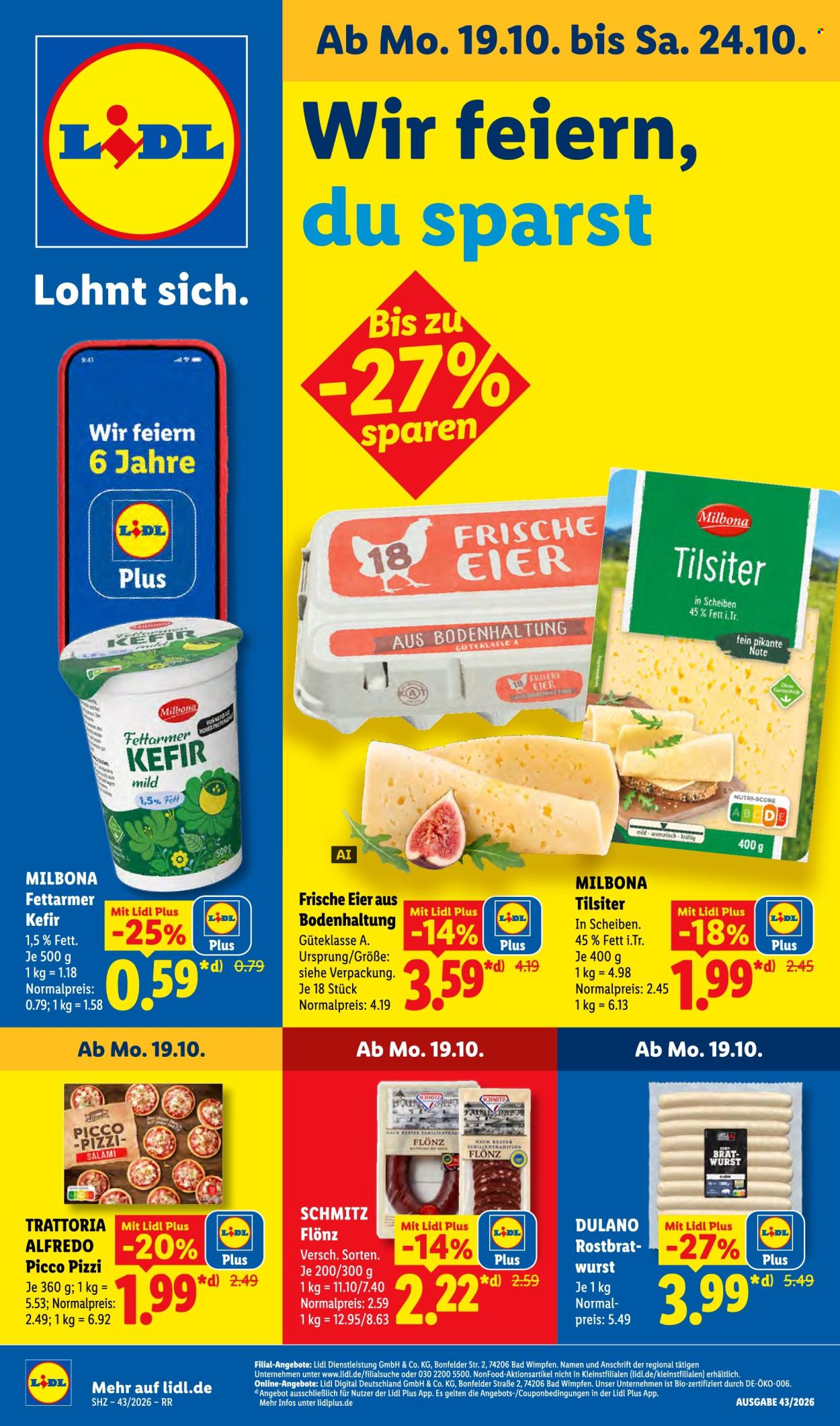 Leták Lidl - 19.10.2026 - 24.10.2026. Strana 1
