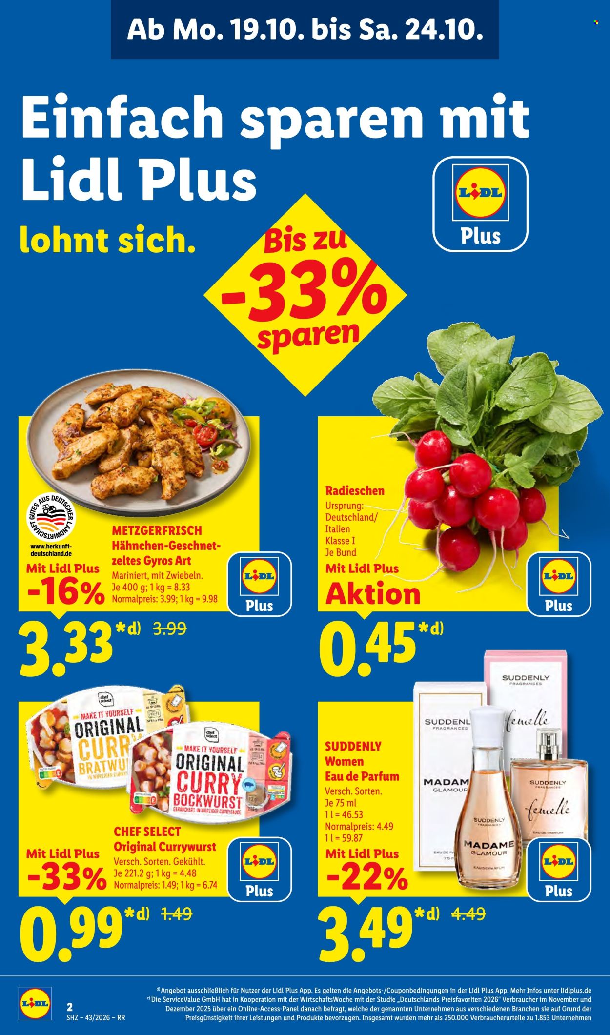 Lidl Prospekte  - 19.10.2026 - 24.10.2026. Seite 2