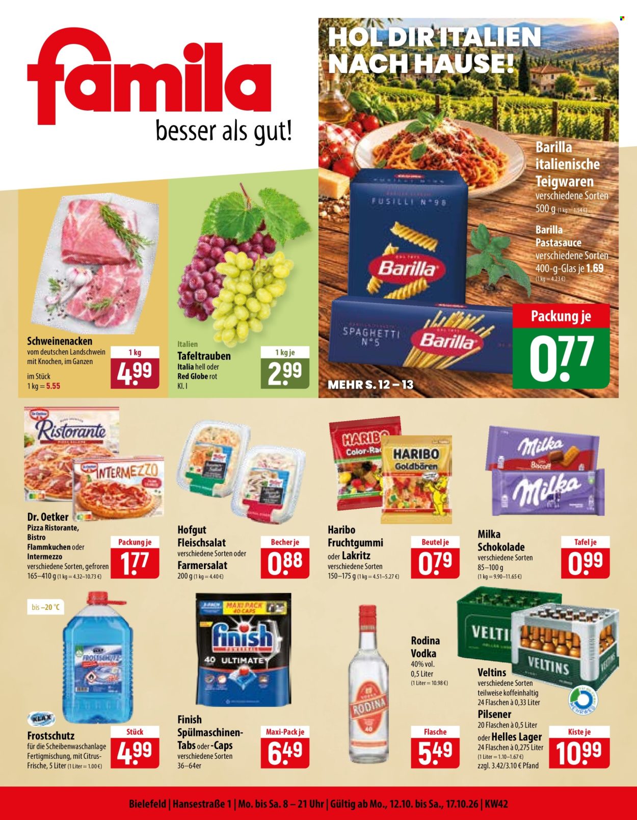 Leták famila - 12.10.2026 - 17.10.2026. Strana 1
