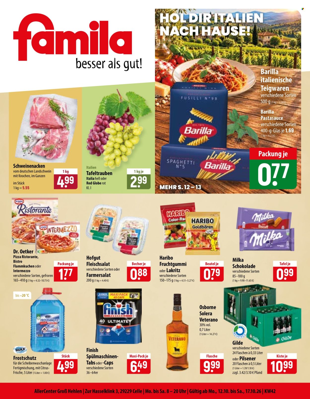 Leták famila - 12.10.2026 - 17.10.2026. Strana 1
