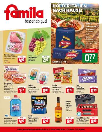 Prospekte famila - 12.10.2026 - 17.10.2026.