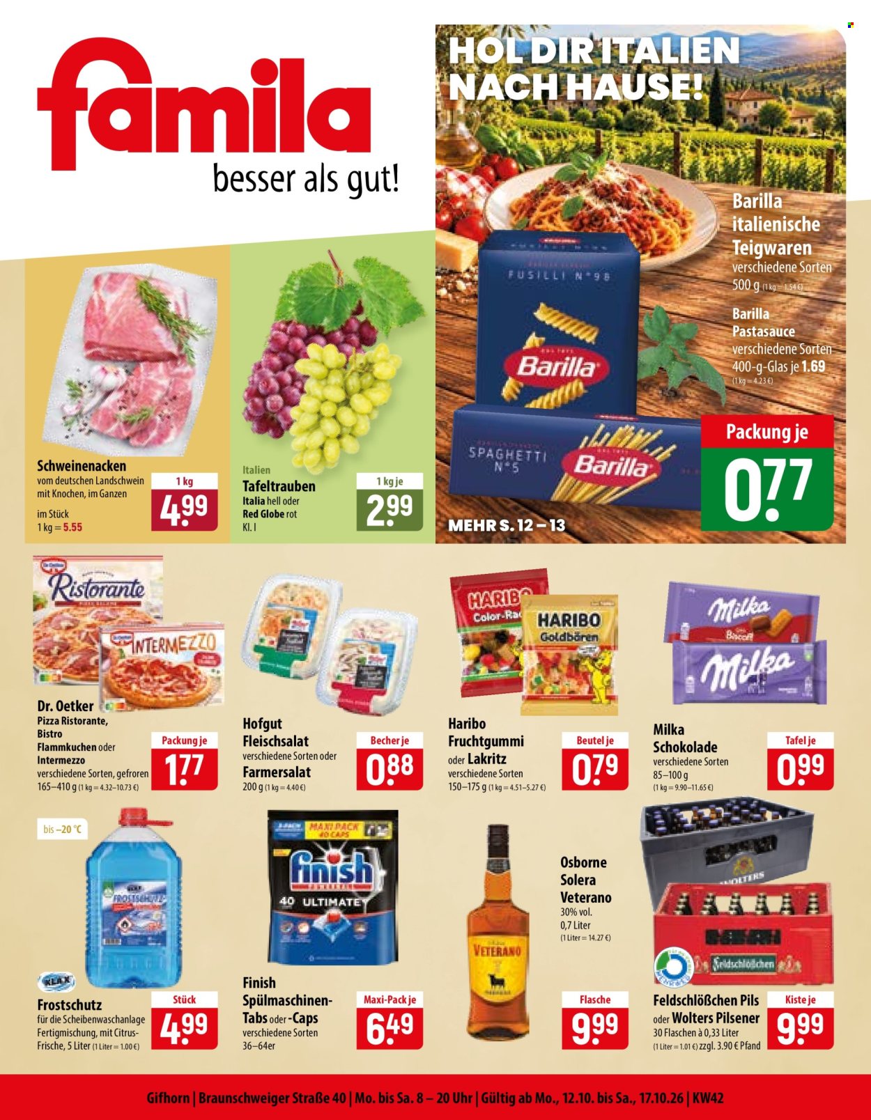 Leták famila - 12.10.2026 - 17.10.2026. Strana 1