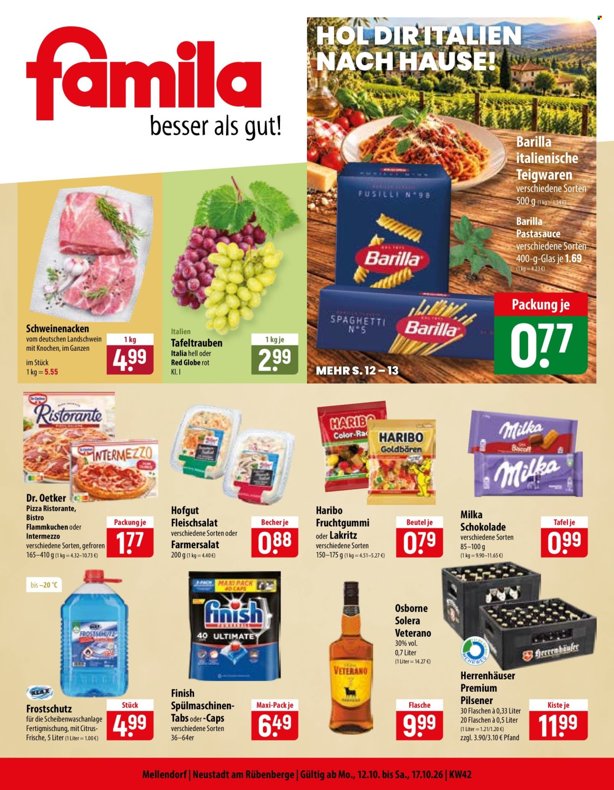 Leták famila - 12.10.2026 - 17.10.2026. Strana 1