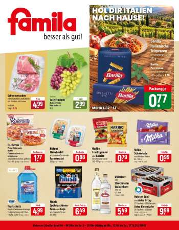 Prospekte famila - 12.10.2026 - 17.10.2026.