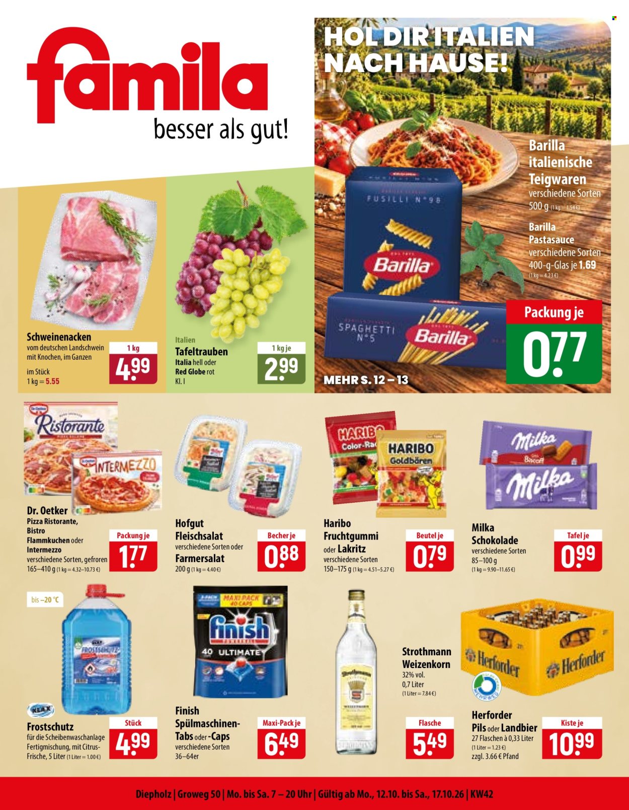 Leták famila - 12.10.2026 - 17.10.2026. Strana 1