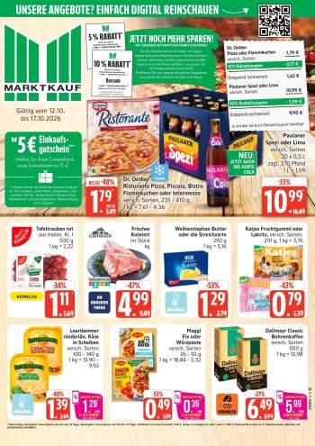 Prospekte Marktkauf - 12.10.2026 - 17.10.2026.