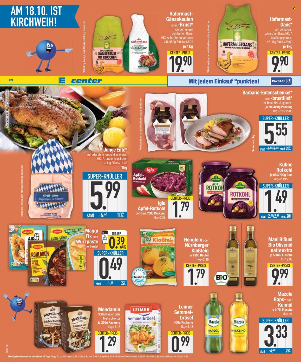 Edeka Prospekte  - 12.10.2026 - 17.10.2026. Seite 18